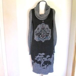 Vintage Chacok Guarany Knitted Dress